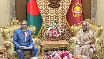 শেখ হাসিনাকে প্রধানমন্ত্রী নিয়োগের সিদ্ধান্ত রাষ্ট্রপতির