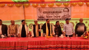 বিএনপি জামাত চক্র ও তাদের পশ্চিমা দোসরদের কাছে মাথা নত করবে না বাংলাদেশ : মেনন