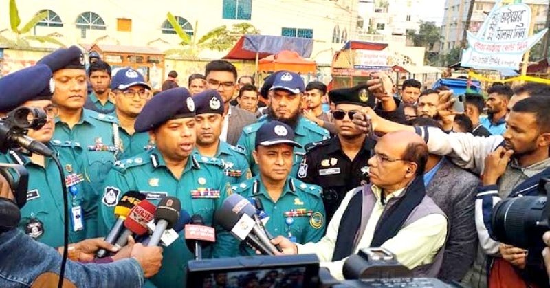 নাশকতাসহ যেকোনো পরিস্থিতি মোকাবিলায় সর্বোচ্চ সতর্ক পুলিশ : বিএমপি কমিশনার