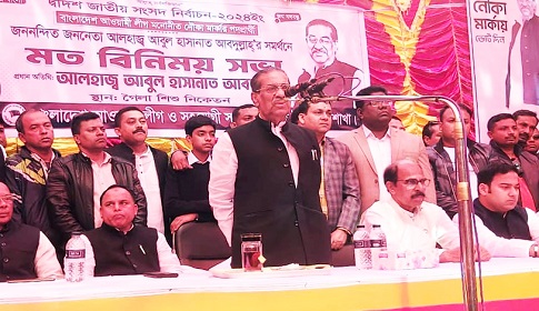 বিএনপি কোন দিন ভোটের মাধ্যমে ক্ষমতায় আসেনি-আবুল হাসানাত আবদুল্লাহ