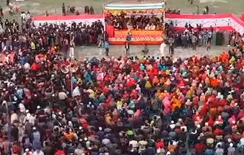 গলাচিপায় নির্বাচনী প্রচারণার শেষ দিনে স্বতন্ত্র প্রার্থী আবুল হোসেনের পথসভা