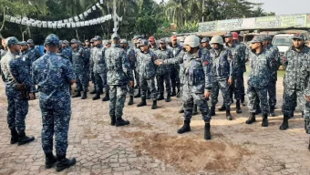 বরগুনায় পৌঁছাল নৌবাহিনীর পাঁচ শতাধিক সদস্য