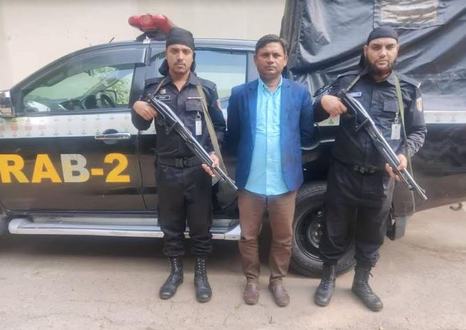 বামনায় প্রসুতি মৃত্যু : সেই পলাতক চেয়ারম্যান মিজান জেল হাজতে