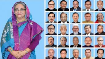 মন্ত্রী-প্রতিমন্ত্রীরা কে কোন মন্ত্রণালয়ের দায়িত্ব পেলেন
