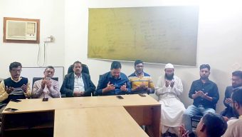 বরিশাল প্রেসক্লাবের সভাপতির রোগমুক্তি কামনায় তরুণ সাংবাদিক ফোরামের দোয়া