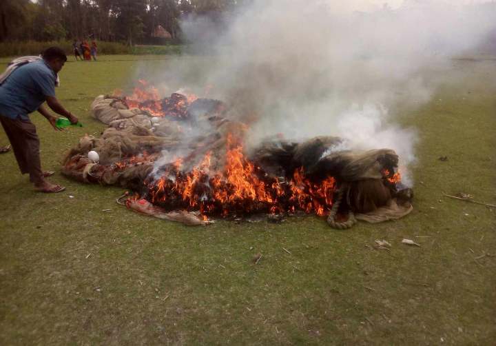 গলাচিপায় অবৈধ জাল অপসারণে বিশেষ কম্বিং  অপারেশন শুরু