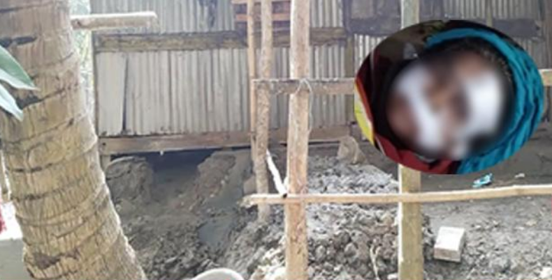 সিঁদ কেটে ঘরে ঢুকে নারীকে কুপিয়ে স্বর্ণ চুরি