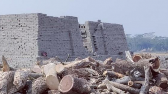 অবৈধ ইটের ভাটায় ভ্রাম্যমান আদালতের জরিমানা