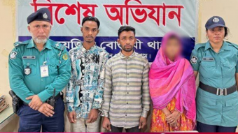নারীর টোপ দিয়ে ব্যবসায়ী অপহরণ, গ্রেফতার ৩