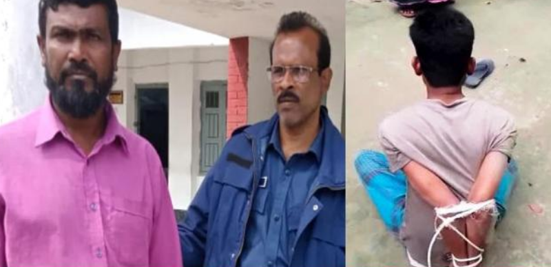 ছাগলে গাছ খাওয়ায় মালিককে বেঁধে নির্যাতন