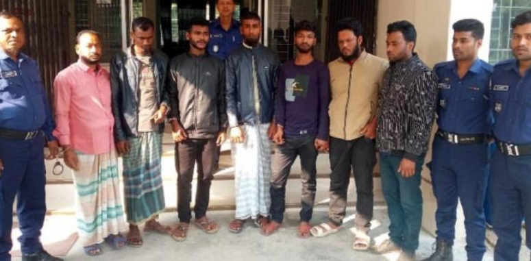 ডাকাতি ও মাদক মামলার ৭ আসামি গ্রেফতার