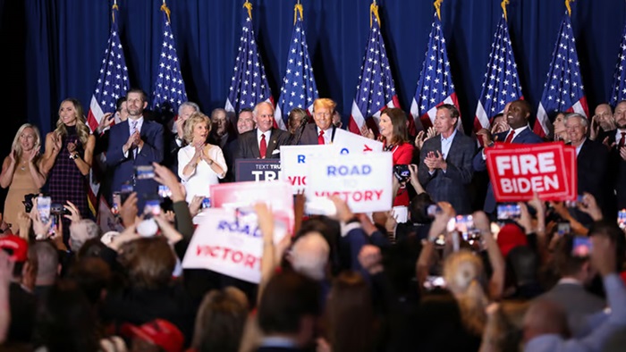 প্রেসিডেন্ট প্রার্থী হওয়ার পথে আরও একধাপ এগোলেন ট্রাম্প