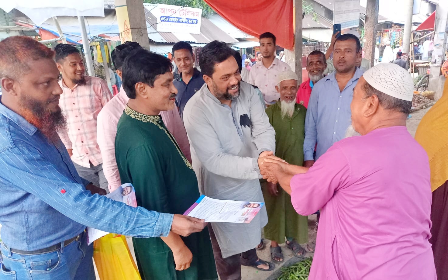 সেবক হয়ে বরিশাল সদর উপজেলাবাসীর পাশে থাকতে চাই : এসএম জাকির হোসেন