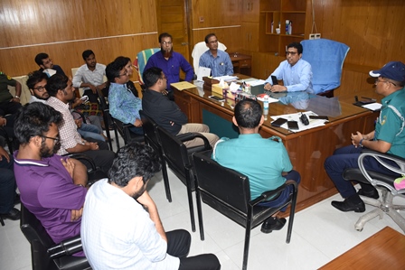 প্রতিমন্ত্রীর আশ্বাসে শেবাচিমে ইন্টার্ন চিকিৎসকদের কর্মবিরতি প্রত্যাহার