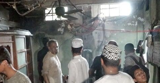 বরিশালের মসজিদের এসি বিস্ফোরণ