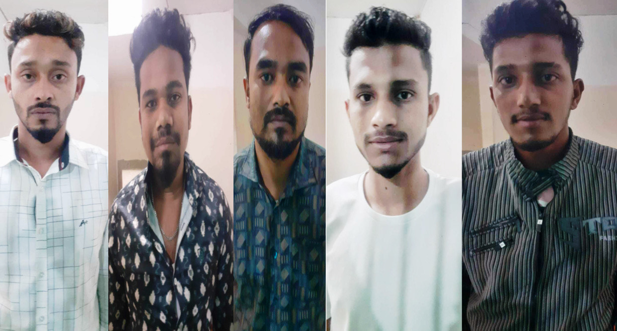 নগরীতে মাছ ছিনতাইয়ের সময় পুলিশের হাতে পাঁচ সন্ত্রাসী আটক!