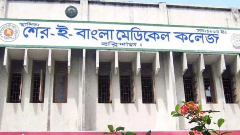 শেবাচিম হাসপাতেলে রোগী দেখে পঞ্চম বর্ষের শিক্ষার্থী!