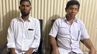 তালতলীতে জমি নিয়ে বিরোধ, চেয়ারম্যানের বিরুদ্ধে সংবাদ সম্মেলন