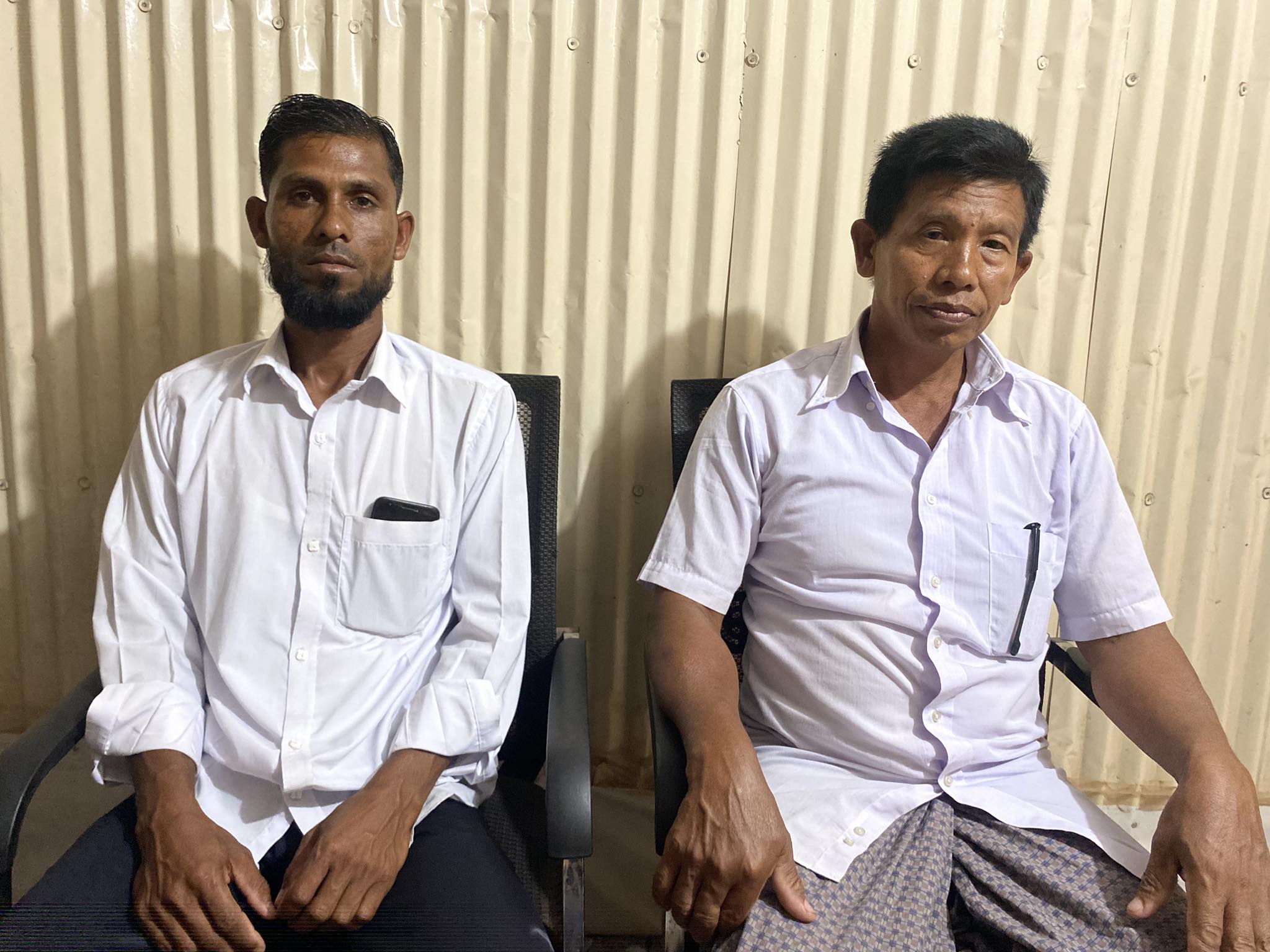 তালতলীতে জমি নিয়ে বিরোধ, চেয়ারম্যানের বিরুদ্ধে সংবাদ সম্মেলন