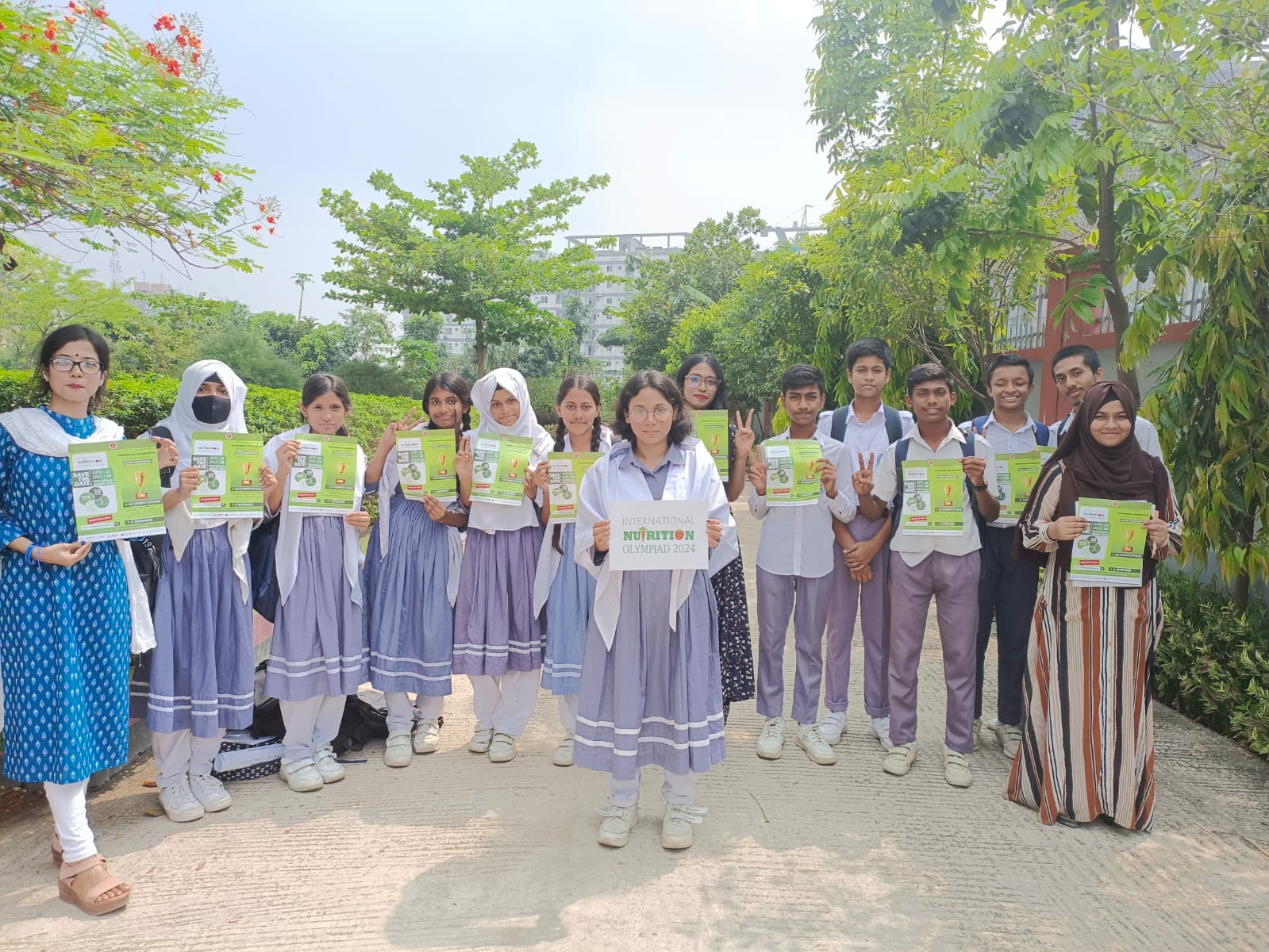 আঞ্চলিক পর্যায়ে ইন্টারন্যাশনাল নিউট্রিশন অলিম্পিয়াড ২০২৪ প্রতিযোগিতা