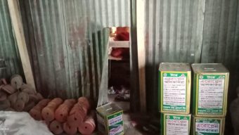 ব্যবসায়ীর দোকান থেকে লক্ষাধিক টাকার  মালামাল চুরি