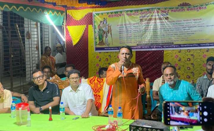 গলাচিপায় পঞ্চবটি আশ্রমে ৭দিন ব্যাপি মহানাম যজ্ঞ অনুষ্ঠিত হয়েছে