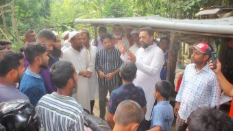 এসএম জাকিরের উদ্যোগে সেচ সমস্যা সমাধানে কৃষকদের মুখে রাঙ্গা হাঁসি