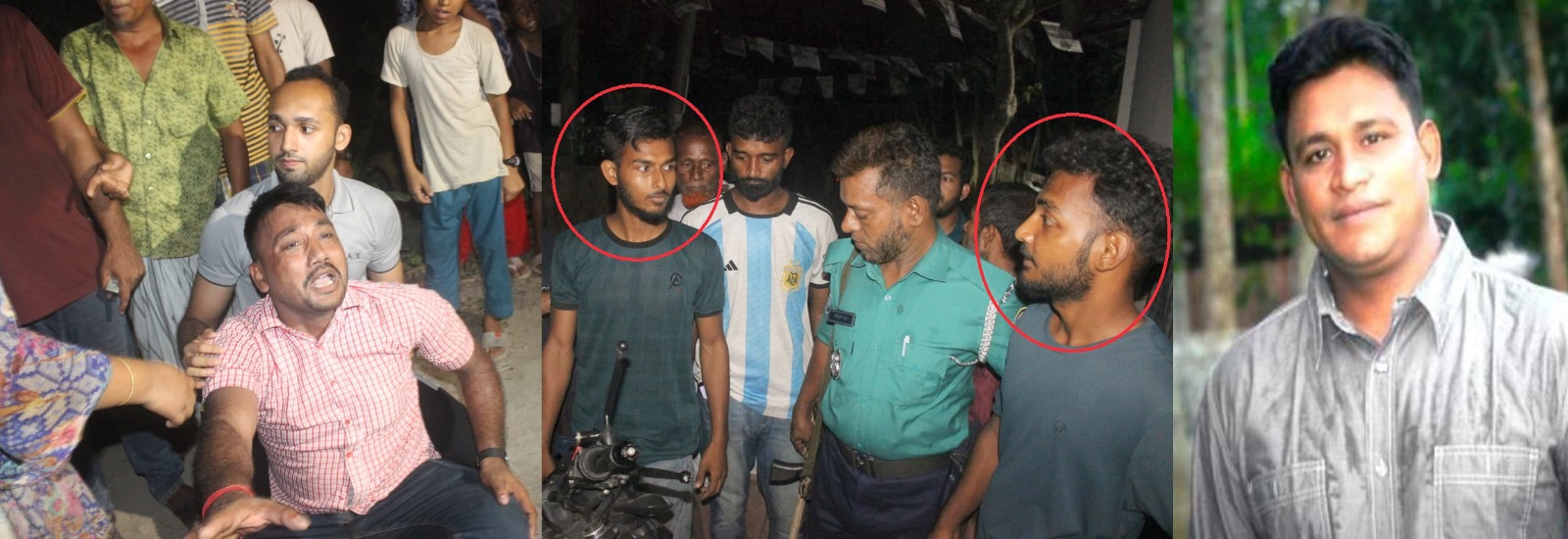 বরিশালে মোটরসাইকেল প্রতীকের সমর্থকদের উপর আনারস প্রতীকের সমর্থকদের হামলা, আটক-২