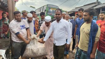 বরিশালের ৫ নদীতে অভিযান জাটকাসহ নিষিদ্ধ জাল জব্দ