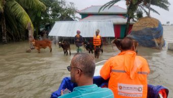 ঘূর্ণিঝড় রিমাল: ভোলার উপকূলের অর্ধলাখ মানুষ আশ্রয়কেন্দ্রে, নিম্নাঞ্চল প্লাবিত