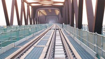 বঙ্গবন্ধু শেখ মুজিব রেল সেতুর ৮৫ ভাগ কাজ শেষ