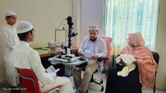 বোরহানউদ্দিনে ইসলামিয়া চক্ষু চিকিৎসা কেন্দ্রের উদ্বোধন