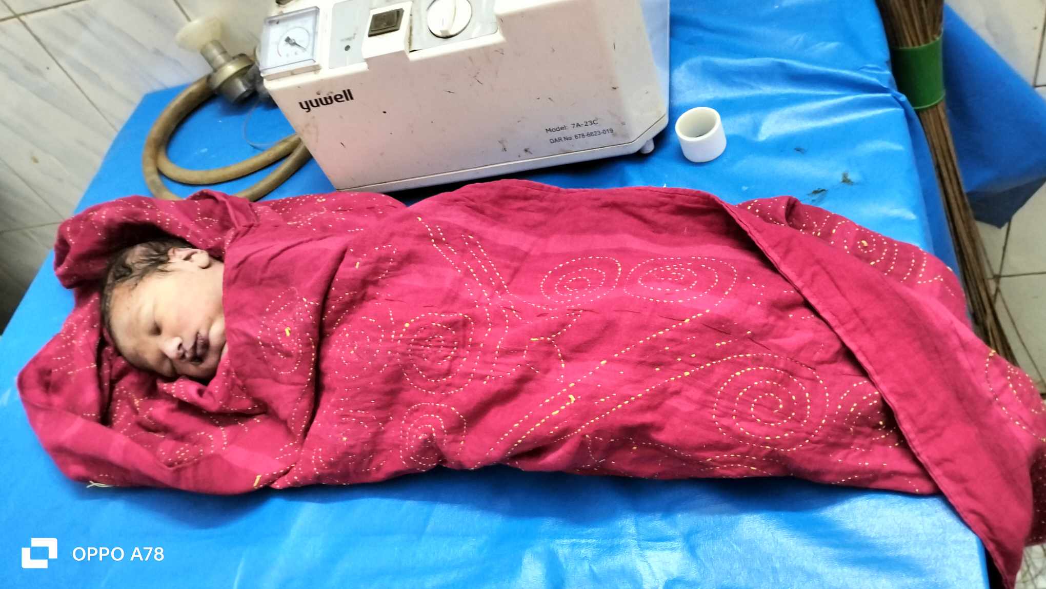 ভূমিষ্টের সময় নবজাতকের মৃত্যু, হত্যার অভিযোগ দাদার