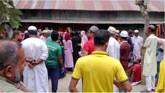 বরগুনায় মায়ের সামনে বজ্রপাতে ছেলের মৃত্যু