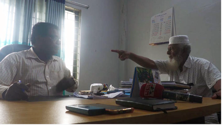 আপনার ঘুষ খাওয়ার জন্য দেশ স্বাধীন করিনি, প্রকৌশলীকে বীর মুক্তিযোদ্ধা