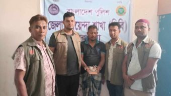 বরগুনায় ইয়াবাসহ গ্রেপ্তার ১