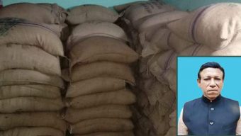 পটুয়াখালীতে ইউপি চেয়ারম্যানের বাড়িতে ৩৫০ বস্তা ভিজিএফ চাল