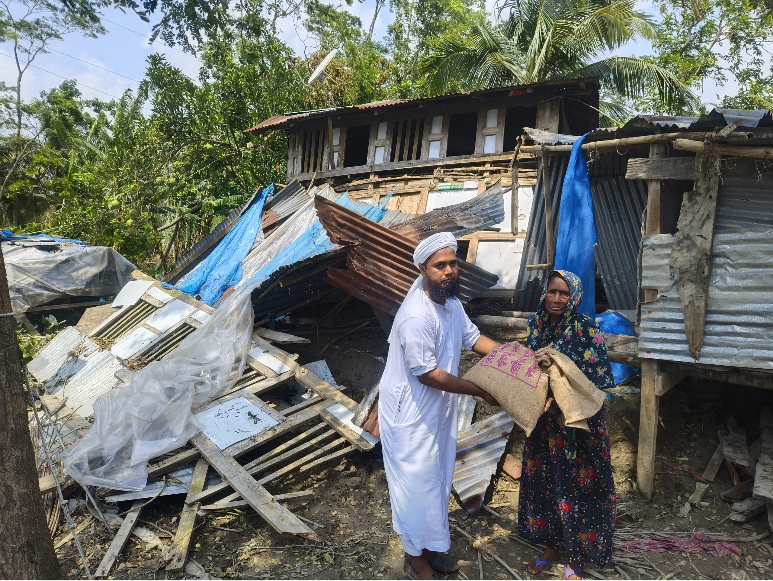 আমতলীতে রিমালের তান্ডবে পৌনে দুইশ’কোটি টাকার ক্ষতি