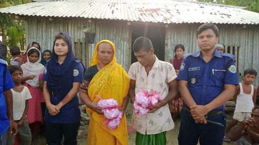 পটুয়াখালীতে গাঁজাসহ মা-ছেলে গ্রেপ্তার