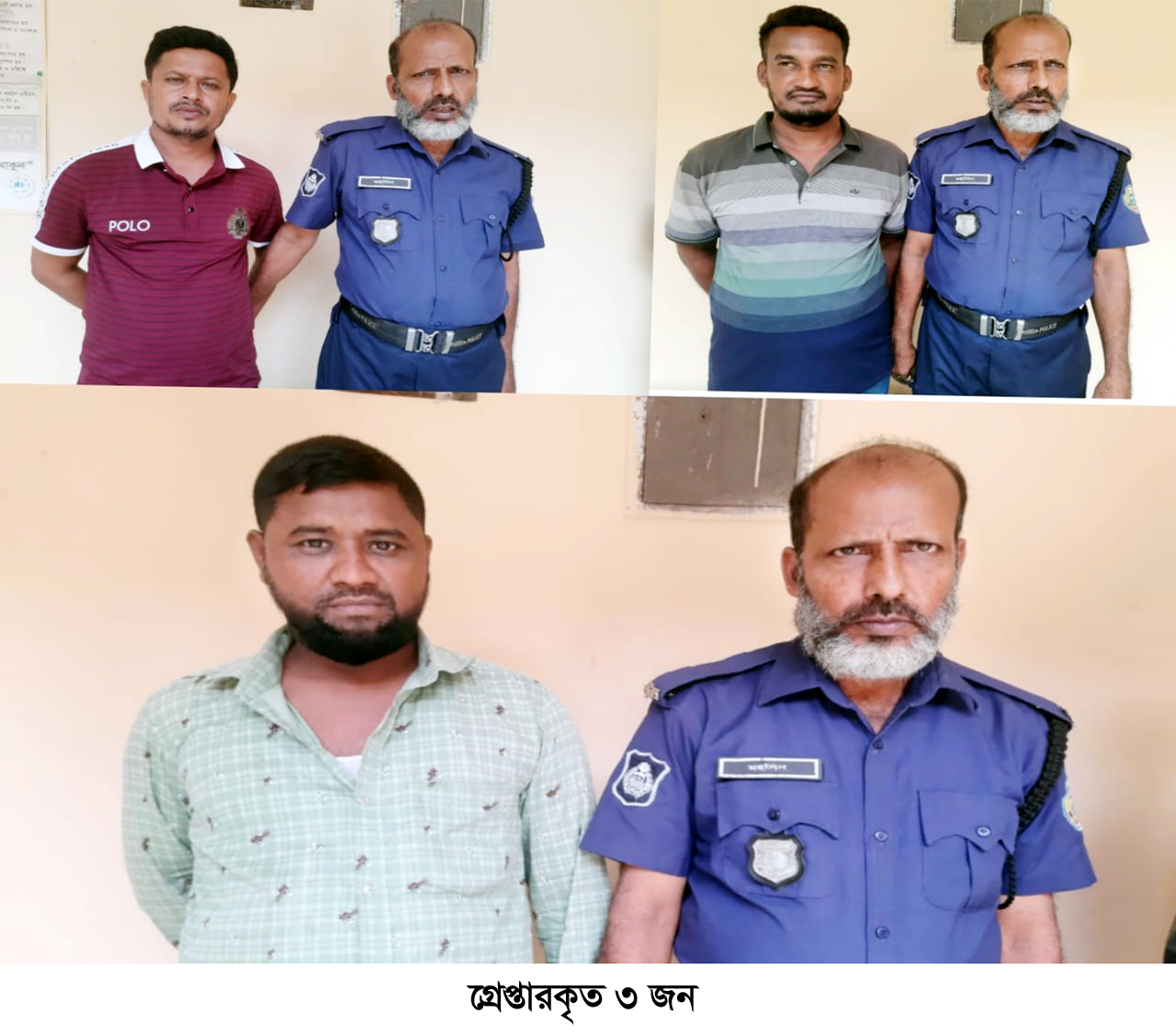 চরফ্যাশনের বেতুয়া লঞ্চঘাটে প্রবাসীকে পিটিয়ে মালামাল লুটের ঘটনায় মামলা, গ্রেপ্তার -৩