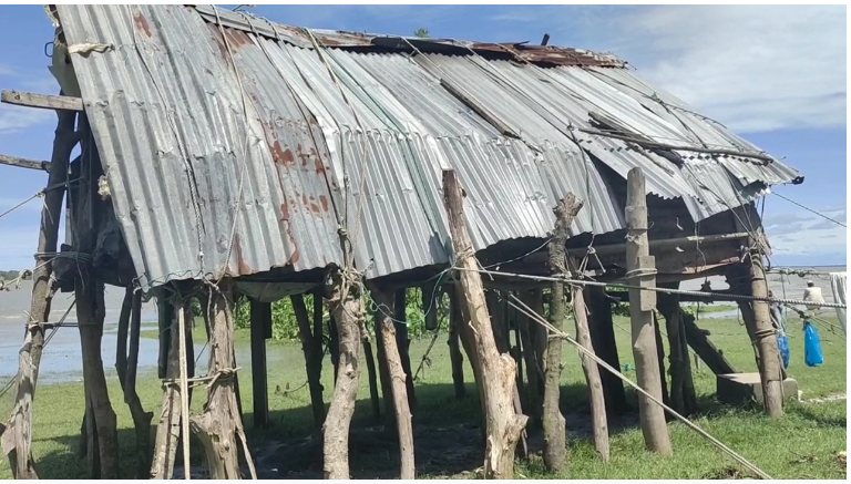 এক টং ঘরেই ১০ বছর কেটে গেল হানিফ মিয়ার