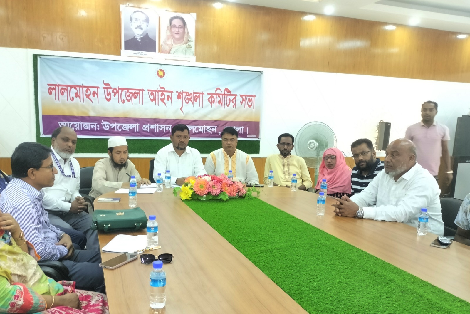 লালমোহন উপজেলা আইন শৃঙ্খলা কমিটির সভা অনুষ্ঠিত