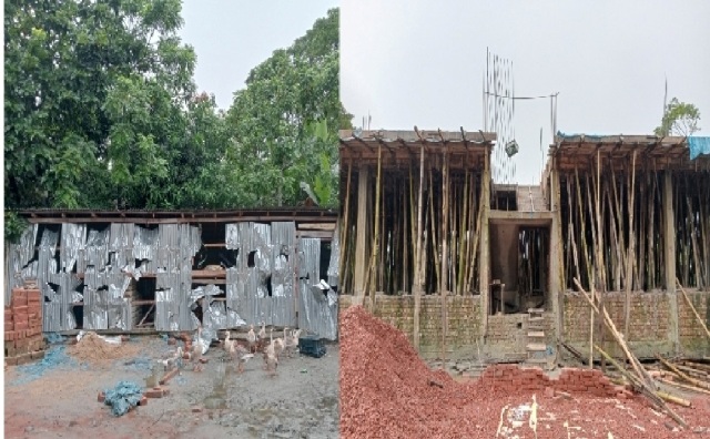 নলছিটিতে প্রবাসীর হাঁসের খামার ও বাড়িঘর ভাঙচুর-আটক ২