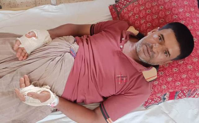 বোরহানউদ্দিনে যুবককে কুপিয়ে জখম