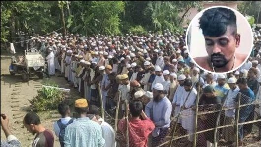 বরগুনায় মা-বাবা-ভাইয়ের পাশে চিরনিদ্রায় শায়িত তোফাজ্জল
