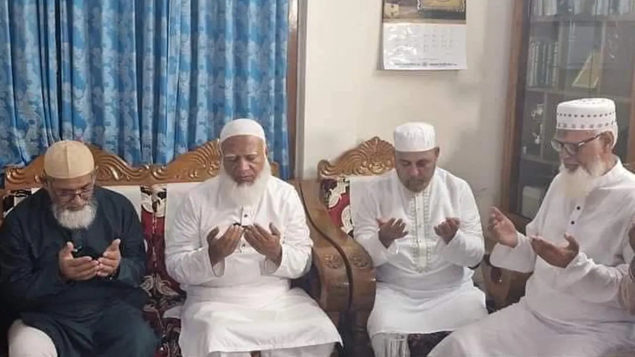 নিহত সেই সেনা কর্মকর্তার পরিবারকে দেখতে গেলেন জামায়াতের আমির