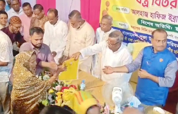 হিন্দু ধর্মাবলম্বীরা নির্বিঘ্নে-নির্ভয়ে পূজা পালন করছে : হাফিজ ইব্রাহিম