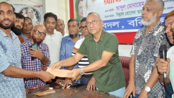 নির্বাচিত সরকারের কোন বিকল্প নেই : বরিশালে কেন্দ্রীয় যুবদল সভাপতি