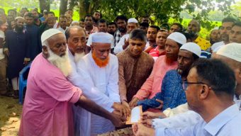 পটুয়াখালীতে তারেক রহমানের পক্ষ থেকে শহিদ পরিবারের মাঝে আার্থিক সহায়তা