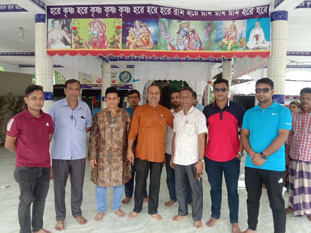 বোরহানউদ্দিনে দূর্গাপূজায় নাশকতা এড়াতে পাশে থাকবে ছাত্রদল